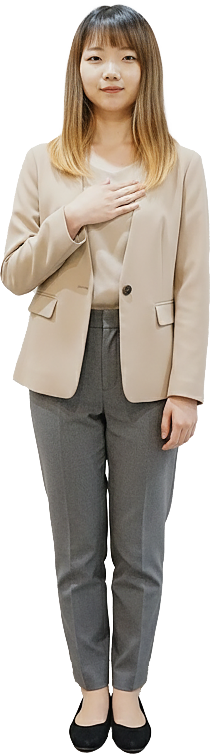 スタッフの全身写真